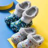 CERYTHRINA Kids Girls Boys Lining Clogs Shoes Garden Shoes Cartoon Comfort Faux Fur Lined House Bedroom Slippers Lightweight Winter Warm Slip On Yarn Clog Non-Slip Waterproof Slippers Grey Duck 18 view 3