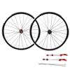 700C Wheelset Road Bike Front Rear Bicycle Wheel Set Ultra-Light Aluminium Alloy Front Rear Bike Wheels 7/8/9/10/11 Speed Cassette, Rims Height 30mm C/V Brake (700C Bike Wheel) view 1