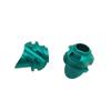 ZSHJGJR Archery Hooded Peep Sight 37 or 45 Degree Aluminium Hooded Peep Sights for Compound Bows Hunting Archery Accessories (Drak Green, 45 Degree) view 2