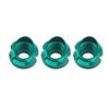 ZSHJGJR Archery Hooded Peep Sight 37 or 45 Degree Aluminium Hooded Peep Sights for Compound Bows Hunting Archery Accessories (Drak Green, 37 Degree) view 4