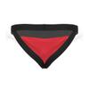 ACSUSS Men's Velvet Christmas Santa Claus Underwear Cosplay Lingerie Briefs Xmas Red XX-Large view 2