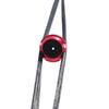 ZSHJGJR Archery Hooded Peep Sight 37 or 45 Degree Aluminium Hooded Peep Sights for Compound Bows Hunting Archery Accessories (Red, 45 Degree) view 4