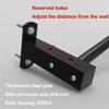 Pull-Up Bars AGYH Wall-Mounted Chin Up Bar, Fitness Horizontal Bar On The Door, Adjustable Distance Wall Hanging Training Bar, 98CM/119CM, Load 200KG (Size : 98cm) view 4