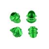 ZSHJGJR Archery Hooded Peep Sight 37 or 45 Degree Aluminium Hooded Peep Sights for Compound Bows Hunting Archery Accessories (Green, 45 Degree) view 1
