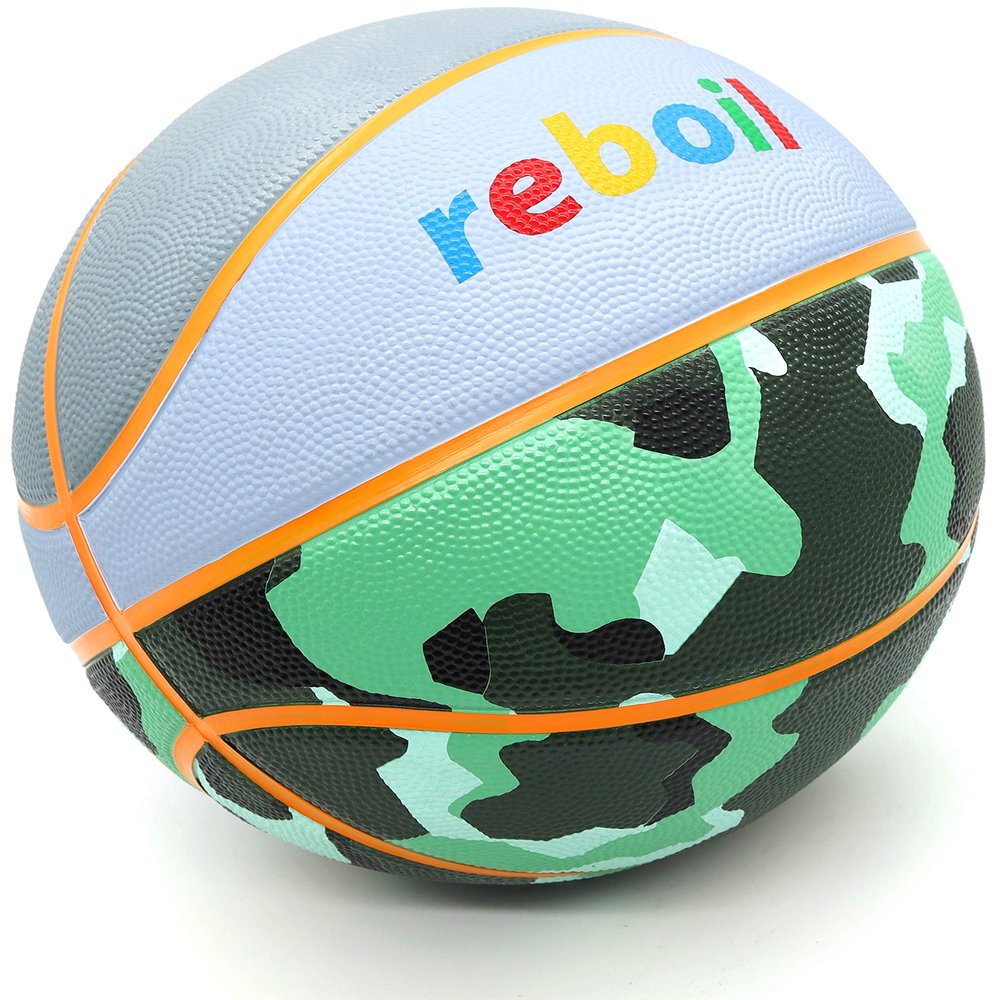 REBOILPHASE Size 6 Basketball - 28.5' Camo/Gradient Gray Gift for Women, Youth, Boys