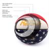 REBOILPHASE Size 5 Basketball 27.5 Kids Basketball - Captain America view 4