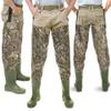 Foxelli Hip Waders  Waterproof Camo Wading Hip Boots for Men & Women Lightweight for Fishing & Hunting view 2