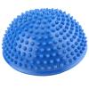 Inflatable Half Yoga Ball, PVC Balance Trainer with Foot Massage Points, Anti-Slip Base, Blue, for Exercise, Fitness, Physical Therapy view 1