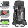 N NEVO RHINO Internal Frame Hiking Backpack 50/60/65/70/80L, Mountain Climbing Camping Backpack Daypack Waterproof Rain Cover view 4