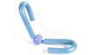 Syeendy PVC Leg Thigh Exercisers Gym Sports Thigh Master Leg Muscle Arm Chest Waist Exerciser Workout Machine Gym Home Fitness Equipment (1 Piece Blue) view 1