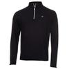 Calvin Klein Men's Striped Sleeve Newport Sweater - Black/White - M view 1