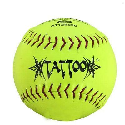 AD Starr Tattoo ASA 44-375 12 Inch Composite Slowpitch Softball - One Dozen: AT1244PC