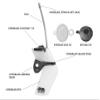 XLAB Hydroblade Road Edition Vertical Front Hydration System Black view 3