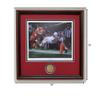 Finish! Framed Art with Coin by Daniel Moore - Alabama Football defeats Clemson to win the 2015 National Championship Framed Print view 2