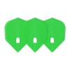LSTYLE Dart Flights  L3 PRO Dimple Shape - Lime Green | Set of 3 | for Soft Tip & Steel Tip Darts view 2