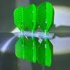 LSTYLE Dart Flights  L3 PRO Dimple Shape - Lime Green | Set of 3 | for Soft Tip & Steel Tip Darts view 4