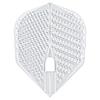 LSTYLE Dart Flights  L3 PRO Dimple Shape - Clear | Set of 3 | for Soft Tip & Steel Tip Darts view 3