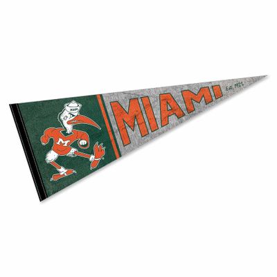 Hurricanes Pennant Throwback Vintage Banner