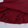Agoky Big Girls' Kids Sparkly Ice Figure Skating Roller Skating Dress Gymnastic Tutu Skirted Leotard Costume Burgundy Sparkly 5-6 view 4