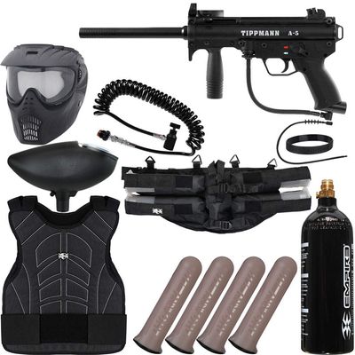 Action Village Tippmann A5 Light Gunner Paintball Gun Package Kit
