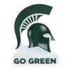 College Bronze Michigan State Spartans MSU Figurine Decor for Home, Office and Kitchen view 1
