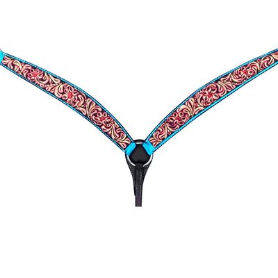 HILASON Western Horse Breast Collar American Leather | for Horses