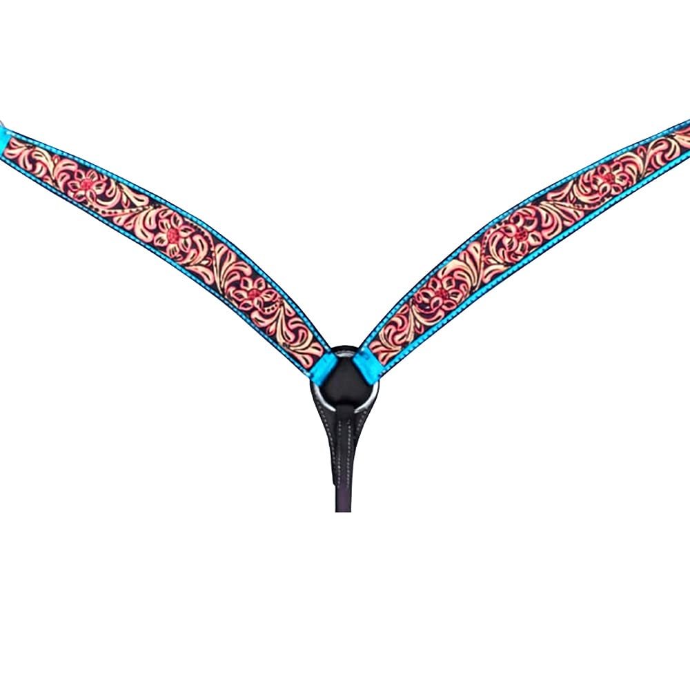 HILASON Western Horse Breast Collar American Leather | for Horses