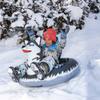 SNOWCANDY Animal Inflatable Snow Sled, Multiple Animal Styles (Winter Siberian Husky Inflatable Snow Sled & Pool Beach Floaty) view 3