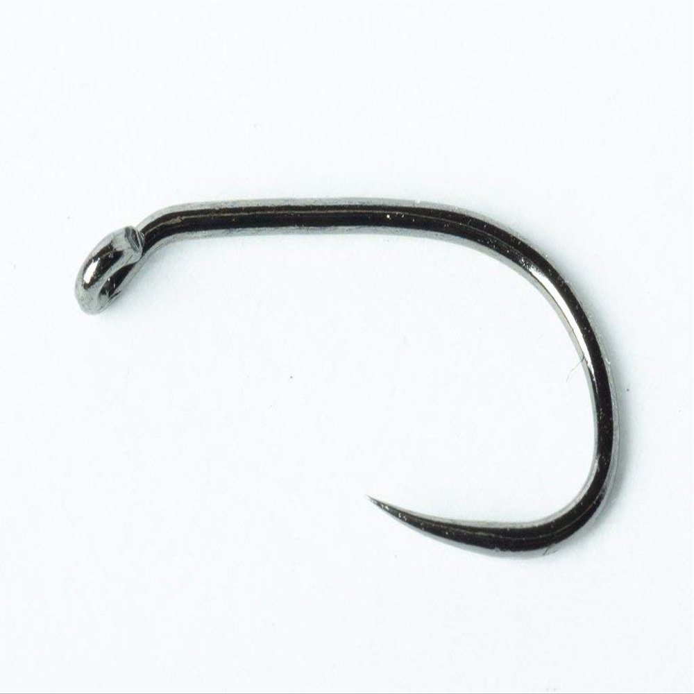 Blue Wing Olive BWO COMP 320 Barbless Nymph Fly Hooks- 100 Pack (#14)