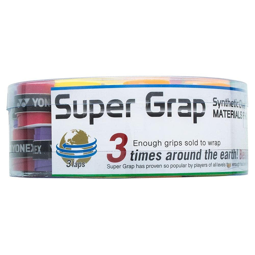 YONEX Super GRAP Tennis Overgrip 36 Piece Bucket