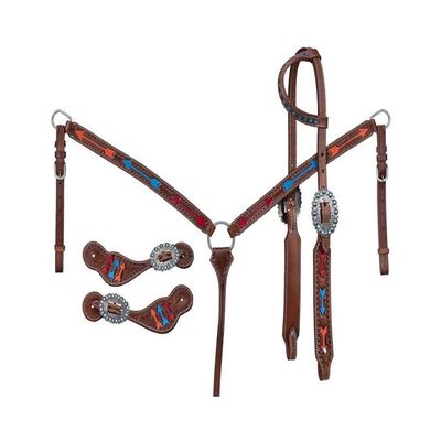 Tough 1 Triple Arrow 3-Piece Tack Set