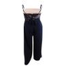 Teeze Me Juniors' Lace-Top Jumpsuit (0, Navy Nude) view 2