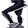 Aventy Skeleton Halloween Costume Leggings Bone Leg Black Spandex Halloween Tight Pants for Women (White, X-Large) view 2