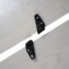 SPARK R&D Fixie Through-Mount Clips | Durable Reliable Lightweight Aluminum Easy-to-Install Splitboard Fixie Clips for Downhill Riding & Touring & All Mountain, Black view 3