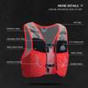 AONIJIE Hydration Pack, Trail Running Vest Set Breathable Lightweight 2.5L and 2 Soft Flasks 500ml Black, (S/M) view 3