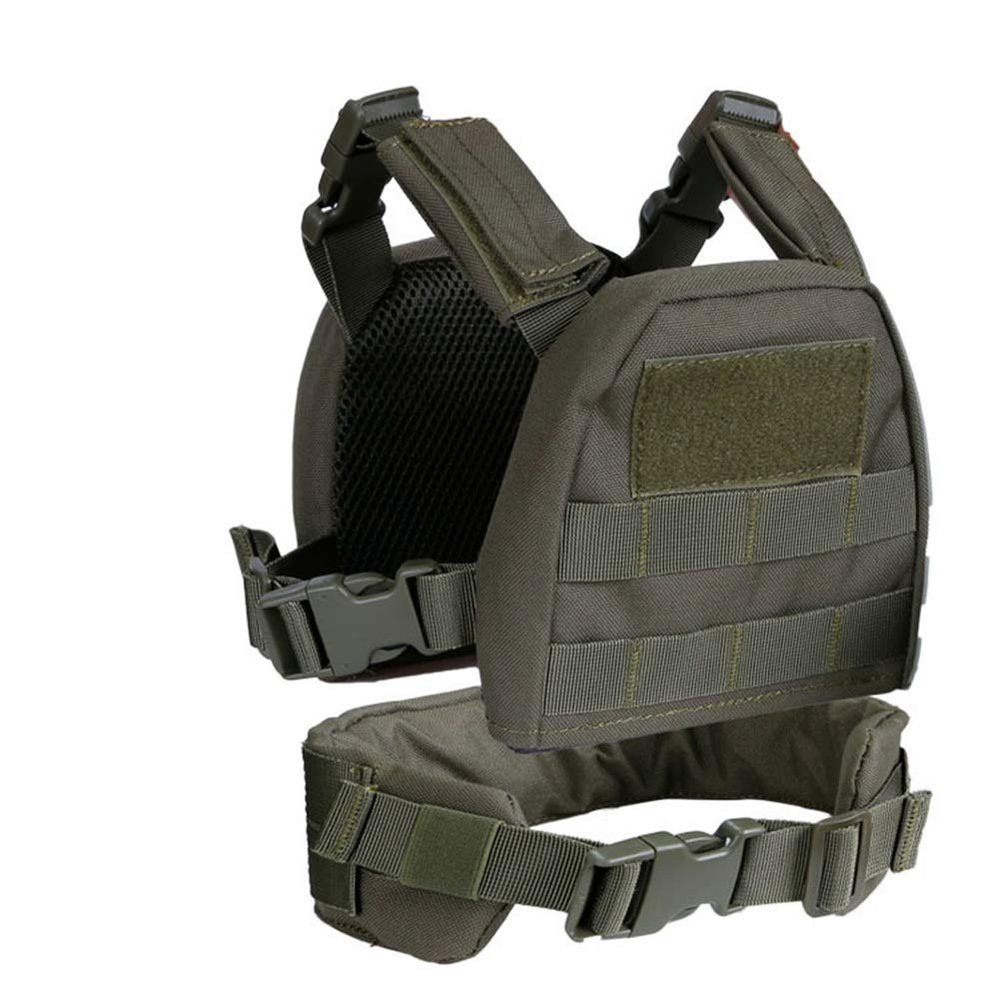 OAREA Outdoor Hunting Vests Kids Mini Airsoft Tactical Hunting Vest with Patrol Belt Vest XS/S for Kids 2-6 years