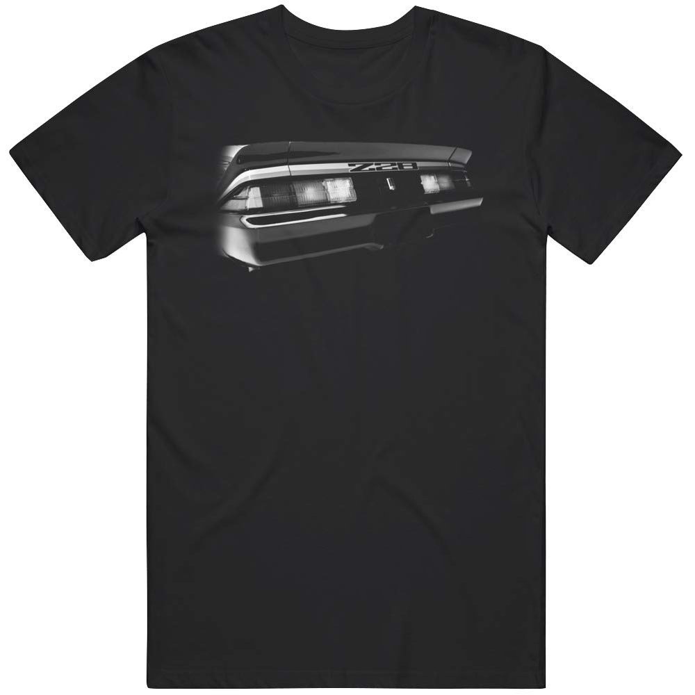 1979 Classic Camaro Z28 Rear Bumper Silhouette T Shirt L Black