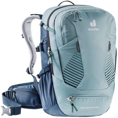 Deuter Trans Alpine 28 SL - Womens Lightweight, Versatile, and Durable Bike Backpack for Mountain Biking, Multi-Day Tours, and The Outdoors - Dusk-Marine