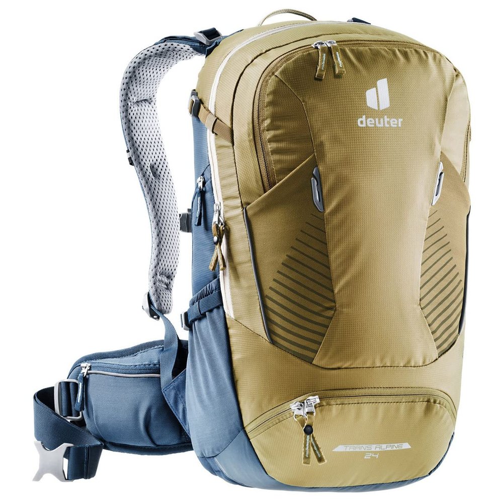 deuter Unisex Adult's Trans Alpine 24 Bicycle Backpack, Clay-Navy, 24 L