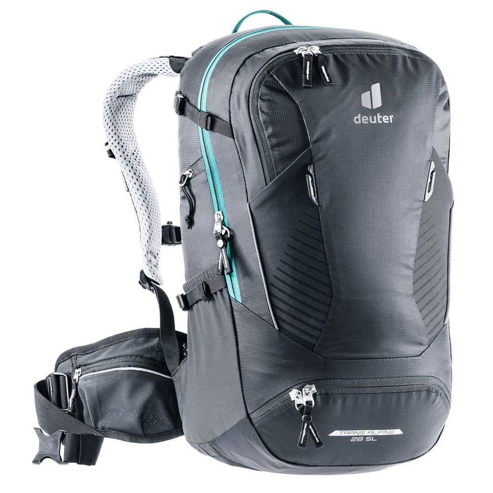deuter Women's Trans Alpine 28 SL Bicycle Backpack, Black, 28l