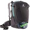 deuter Women's Trans Alpine 28 SL Bicycle Backpack, Black, 28l view 3