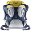 Deuter Guide Lite 22 SL - Womens Lightweight Endurance Alpine Backpack for Expedition, Mountain Climbing, and Ski Tours - Greencurry-Navy view 2