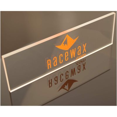 RaceWax Ski Snowboard Wax Scraper 7-inch Long 5-mm Thick Stiff Sharp - (PC-3404)