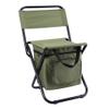 BESPORTBLE Folding Fishing Chairs Storage Portable Camping Chairs Insulated Backrest Oxford Fabric Durable view 1
