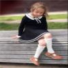 Otter MOMO Toddler Little Girls Oxford Shoes Mary Jane Flat T-Strap School Uniform Party Brown Dress Shoes Size 10 view 4