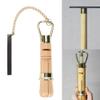 Alomejor Billiards cue tip Repair Tool,Wood Metal Construction with clamp File,Pool cue Accessory for Snooker Players Pool Enthusiasts Home Professional use view 2