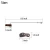 10L0L Golf Cart Aluminum Park Brake Latch Kit Incl.Park Brake Rod and Pawl.fit for Club Car DS & Carryall G&E 1995-up,OEM# 101187702, 1017322, 101985-01,1011877-02 view 3