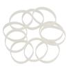 12 Pack Light Up Luminous Silicone Wristbands for Running Sports Glow Wrist Band Rubber Bracelet Customize view 4
