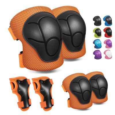 Knee Pads for Kids Knee pads and Elbow Pads Toddler Protective Gear Set Kids Elbow Pads and Knees Pads for Girls Boys with Wrist Guards 3 in 1 for Skating Cycling Bike Rollerblading Scooter [Upgraded]