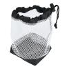 Ball Bag, Nylon Mesh Pouch, Storage Bag Pouch with Drawstring Cord Lock Closure, Can Hold 36 Balls, 1 Pack Mesh Ball Bag